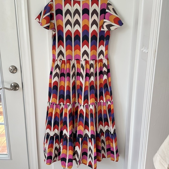 Oliphant Midi Dress Size M - Picture 7 of 10